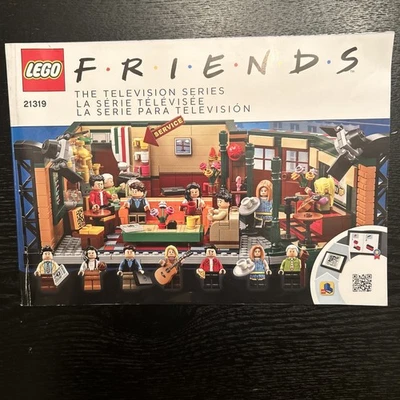 Lego Ideas Central Perk, Friends TV Show, 21319, MANUAL ONLY - Image 1 of 4