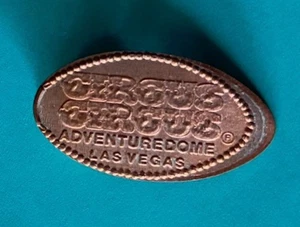 CIRCO CIRCO AVENTURA DOMO LAS VEGAS LOGO ALARGADO PRENSADO CENTAVO RETIRADO - Imagen 1 de 1