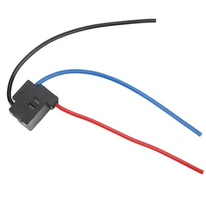 Easy Installation Heat 2pcs H4 4 Black Headlight Wiring Harness With Wire For - Picture 1 of 12