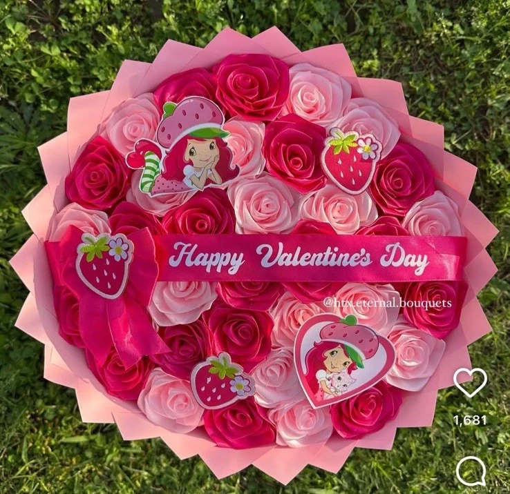 Ramo eterno Strawberry Shortcake Foto 1 de 1