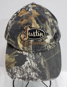 Justin Boot Company Camouflage Mütze Einheitsgröße verstellbarer Rückengurt - Bild 1 von 11