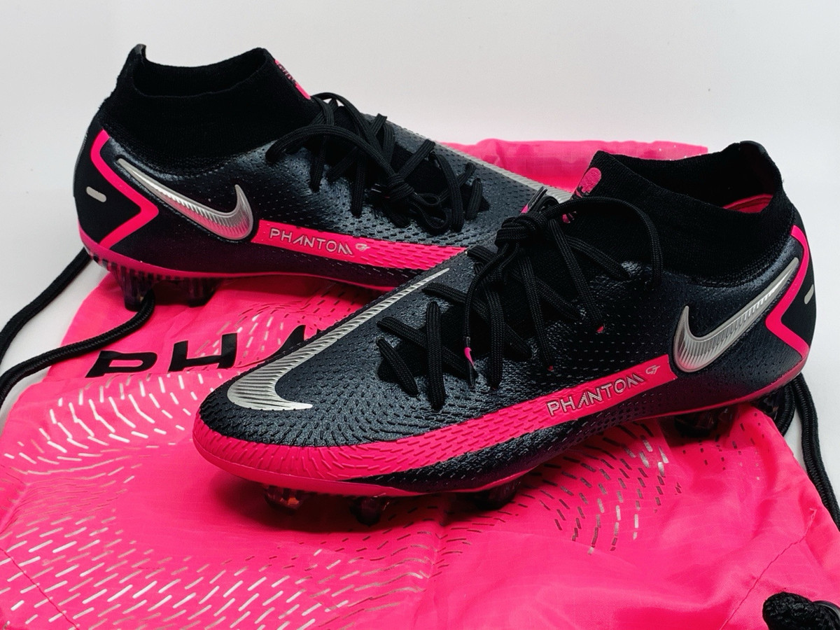 Preços baixos em Nike Phantom GT Elite DF FG Black Pink Preços baixos em Nike Phantom GT Elite DF FG Black Pink