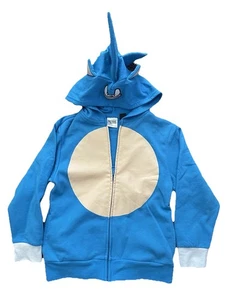 Sonic the Hedgehog Boy’s Size Small Fleece Hoodie Zip Front Sweatshirt - Picture 1 of 14