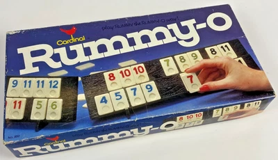 Vtg Cardinal Rummy-O Game #850 1977 Complete The Original Rummikub Rummy VGUC - Image 1 of 4