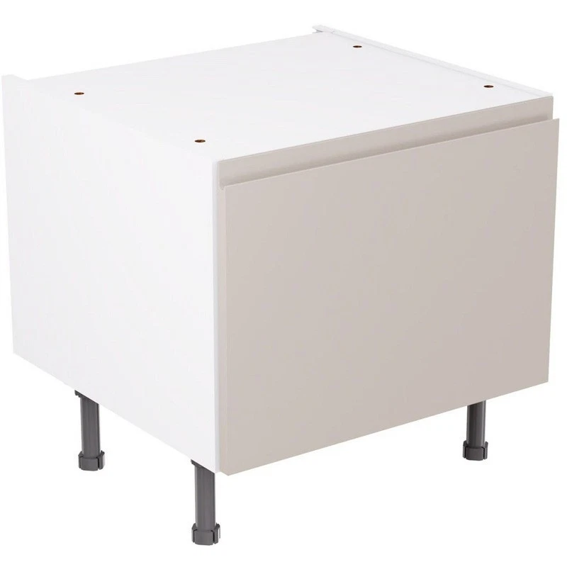 J Pull Belfast Sink Base Unit Matt Light Grey Kitchen Cabinet Flatpack 600mm - Image 1 of 1