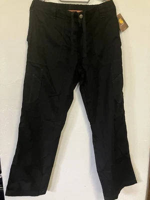 Pantalones Médicos Carhartt Para Hombre Cargo Ripstop Calce Clásico C54108 Negros Talla Pequeña Nuevos con Etiquetas Foto 1 de 4