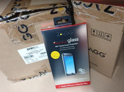 50x Job Lot ZAGG Tempered Glass Screen Protector iPhone 7 6 6S PLUS 7+ 6+ 6S+ - Image 1 of 3