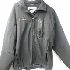 Women’s Columbia Titanium 3 Pocket Zipper Waterproof Black Jacket Size Large - Picture 1 of 6