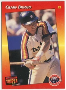 1992 Donruss Triple Play #150 Craig Biggio Houston Astros - Bild 1 von 2
