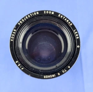 Kodak Lens - Projection Zoom Ektanar Lens - f:3.5 - 4 to 6 inches - Picture 1 of 4