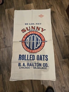 Haferrollsack der Marke "Sunny" Vintage/Antik von B. A. Railton Co. - Bild 1 von 3