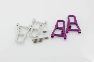 Parte braccio sospensione anteriore inferiore GTB CNC alluminio 1/10 RC auto HPI RS4 3 EVO - Foto 1 di 4