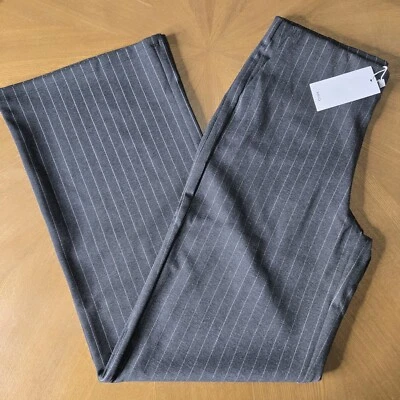 Pantalón recto tejido Roma gris talla mediana MNG by MANGO para mujer nuevo con etiquetas Foto 1 de 4