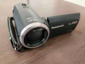 Panasonic HD Camcorder V360MS 16GB 90x Zoom 2.2MP Black HC-V360MS-K - Picture 1 of 3