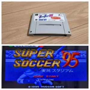 Super Soccer 95 Super Soccer Operation confirmed Super Famicom Software Rare - Picture 1 of 5