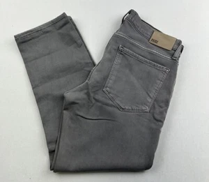 Paige Federal Hose Herren 31x24 grau Hose Stretch gerades Bein Freizeit SÄUMT - Bild 1 von 15