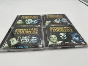 4 Time Life SUPERSTARS OF COUNTRY CD Set Lot Country Music Hits Double Disc Sets - Picture 1 of 10