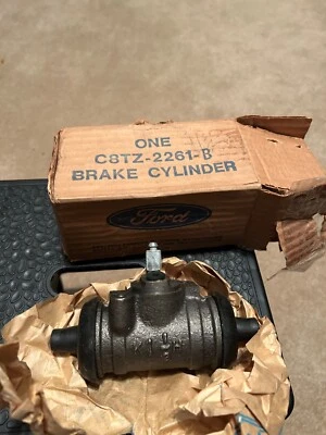 C8TZ-2261-B 1968-1994 H D B N 7 F600 SERIES TRUCKS DRUM BRAKE WHEEL CYL NOS FORD - Image 1 of 3
