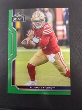 2023 Leaf Draft Brock Purdy Green Parallel #B1-1