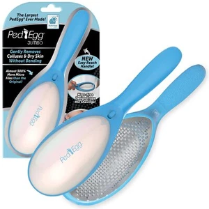 PedEgg Jumbo As Seen On TV, Gently Removes Calluses & Dry Skin Without Bending - Picture 1 of 1