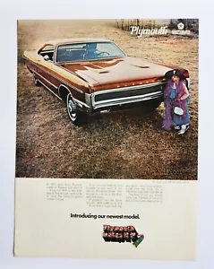 Large Car Ad - 1970 Plymouth Sport Fury (advertisement print poster brochure) - Picture 1 of 1