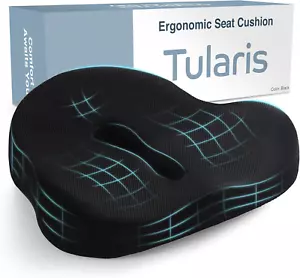 XL Pressure Relief Seat Cushion for Office Chair Cushion - Memory Foam Desk Chai - Picture 1 of 6