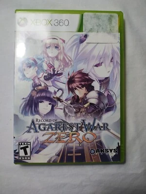 Record of Agarest War Zero Game Microsoft Xbox 360, 2011 Tested Great Condition  - Image 1 of 4