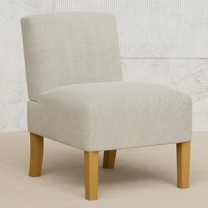 Armless Accent Chairs for Living Room, Modern Slipper Chair Living Room Chairs w - Picture 1 of 7