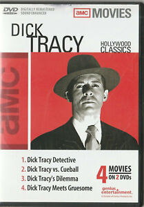 Hollywood Classics Dick Tracy DVD Borris Karloff Classic Detective Movies LM13