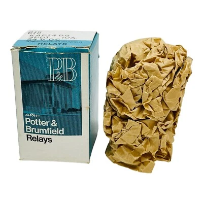 POTTER & BRUMFELD KAP14DG RELAY 3PDT 10A COMPONENT NEW OLD STOCK NOS UNUSED  - Image 1 of 4