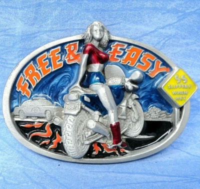 Hebilla de cinturón libre y fácil motocicleta bebé resbaladiza cuando está mojado dragón de colección años 90 .XTT08 Foto 1 de 4