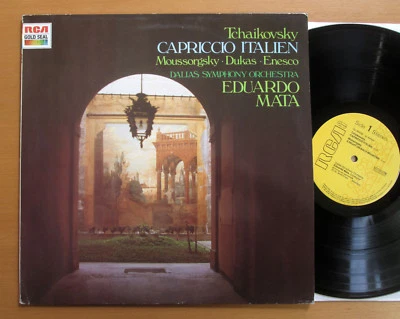 GL 84439 Tchaikovsky Capriccio Italien etc Eduardo Mata Dallas Symphony RCA NM - Image 1 of 4
