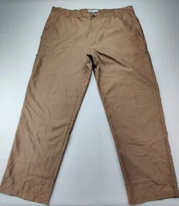 Columbia Men's 40x33" Khaki Loose Pants with Side Zip Pocket New - Picture 1 of 9