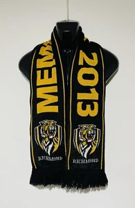 Richmond Tigers AFL Football 2013 Member Supporters Scarf - Picture 1 of 5