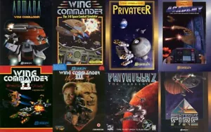 Wing Commander PC Game Collection Privateer Price of Freedom Heart of Tiger - Picture 1 of 5