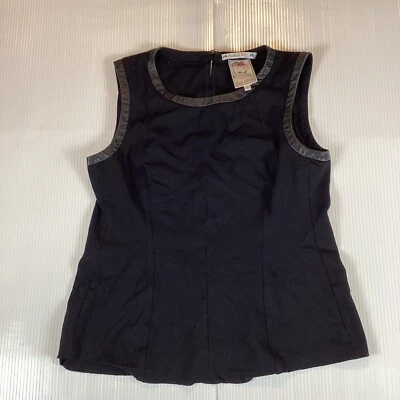 Camiseta sin mangas Yoana Baraschi para mujer talla L elástica negra Foto 1 de 4