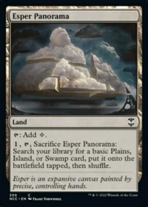 Esper Panorama x1 - Commander: Streets of New Capenna - NM-Mint, English - Comma - Picture 1 of 1