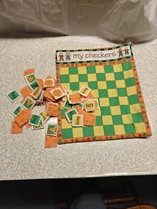 Homemade Checkers, School Folder Size 10 In X 12 In - Picture 1 of 2