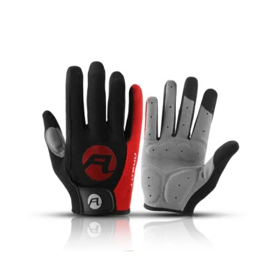 Full Finger Cycling Gloves Touch Screen Mountain Bike Gloves for Men Women - Image 1 of 4