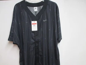 CAMISETA DE BÉISBOL NIKE SERENA WILLIAMS (SWDC) PARA MUJER DE GRAN TAMAÑO (GRANDE) NEGRA NUEVA CON ETIQUETAS - Imagen 1 de 7