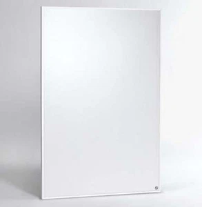 Infrapower Infrarotheizung Aluminiumpaneele weiß mit Rahmen VCIR-800 60x120 cm - Bild 1 von 2