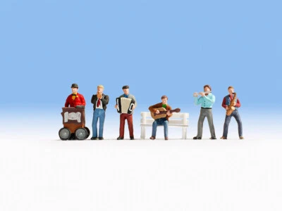 NOCH - Street musicians with sound effect - 1/87 - NOC12820 - Image 1 of 3