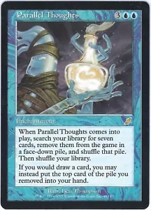 Parallel Thoughts Scourge Rare – MTG Magic the Gathering Card - Picture 1 of 2
