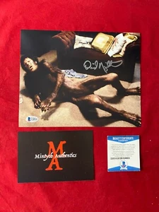 ¡FOTO FIRMADA DE DAVID NAUGHTON UN HOMBRE LOBO AMERICANO EN LONDRES 8X10! ¡AUTENTICIDAD BECKETT! - Imagen 1 de 1