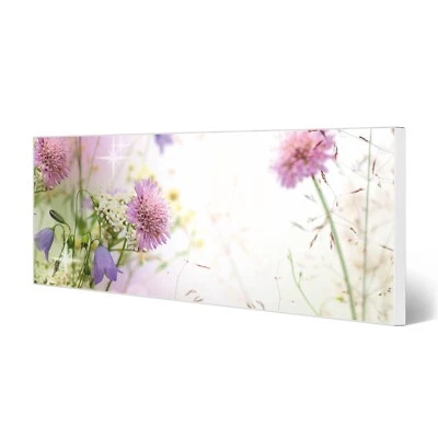 banjado Magnettafel 75x30cm Memoboard magnetisch Metall Pinnwand Glitzerne Wiese - Bild 1 von 4