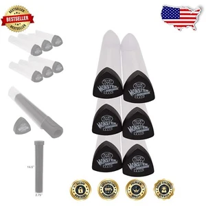 Prism-Shaped Playmat Storage Tube - Easy Access & Secure - 6-Pack Value Set - Picture 1 of 6