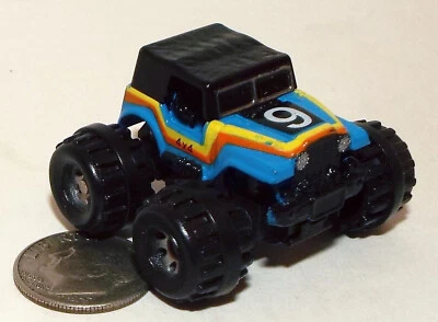 Small Miscro Machine Jeep Monster Truck marked number 9 - Image 1 of 4