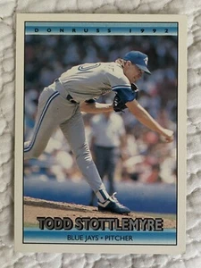Todd Stottlemyre 1992 Donruss #263 Toronto Blue Jays - Imagen 1 de 2