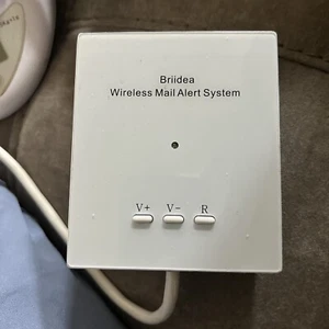 Mailbox Alarm Briidea 500ft Wireless Alert INSIDE UNIT ONLY READ DESCRIPTION - Picture 1 of 3