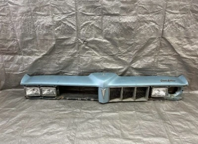 1976 1977 Pontiac Lemans Header Panel And Headlight Mount Panel DN - Image 1 of 4